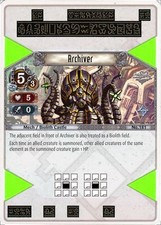 Archiver - Set 2 - The Eye of Judgment TCG