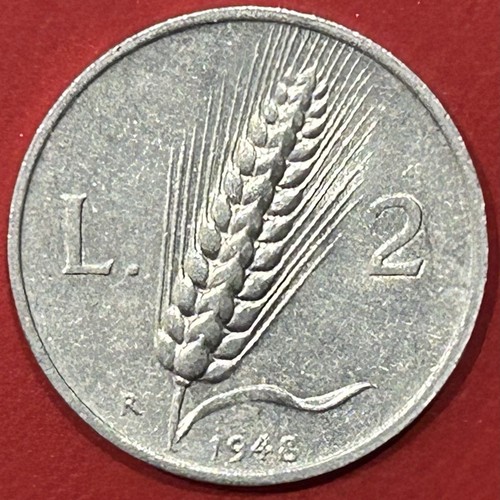 Moneta lire 1948 spiga - lire,