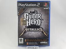 GUITAR HERO METALLICA PS2 PLAYSTATION 2 PAL ESP ITA ITALIANO ORIGINALE COMPLETO