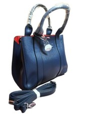 Borsa donna blu multiscomparto