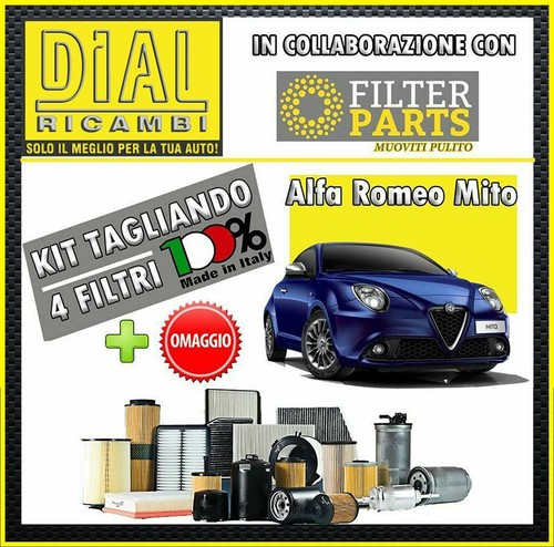 Kit tagliando filtri - 4, alfa