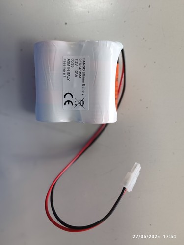 Batteria litio 2lsh20 2v - batteria, 7.2v