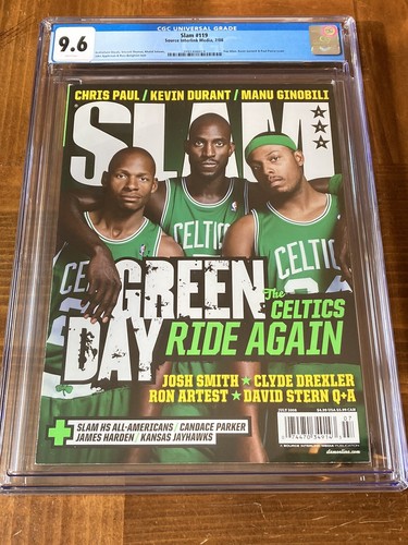 Boston celtics slam cgc wh - boston,