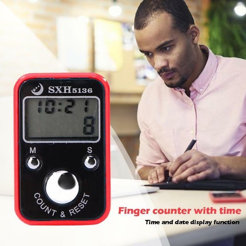 Contatore dito orologio lcd - orologio,