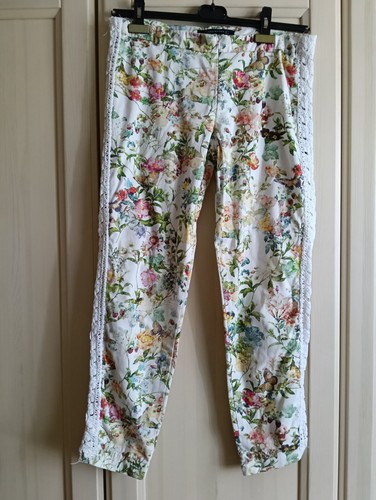 Pantaloni zara fiori - pantaloni,