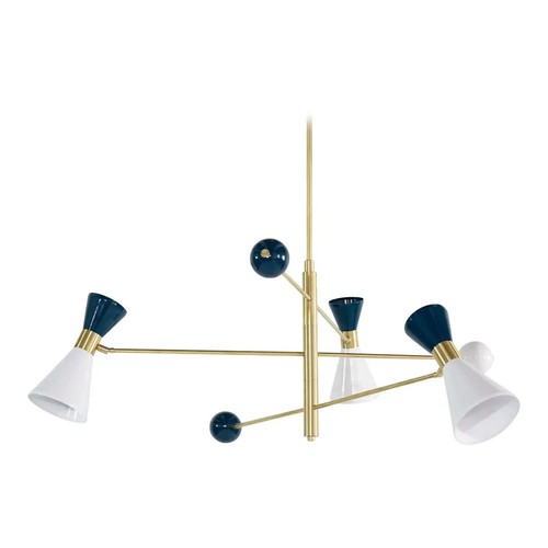 Lampadario campana livelli - lampadario,