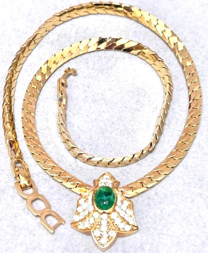 Collana dior autentica pietra - collana,