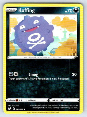 Koffing crown zenith crz - koffing,