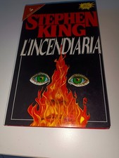 STEPHEN KING L'INCENDIARIA RARA SECONDA EDIZIONE SPERLING & KUPFER OTTIMO