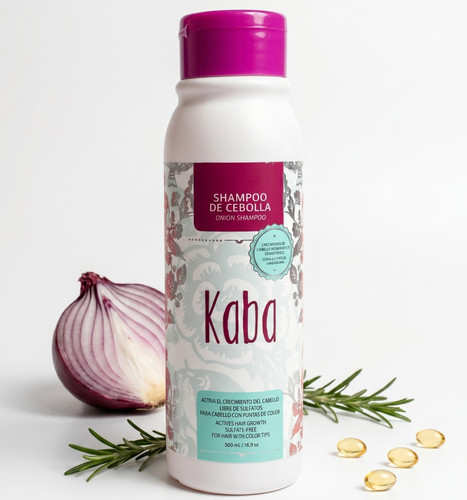 Kaba shampoo cebolla - kaba,