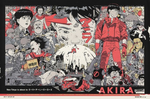 Akira poster tyler - poster, scifi