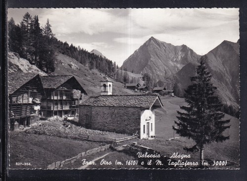 Cartolina valsesia alagna - valsesia,