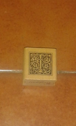 Timbro legno stamperia box - legno,