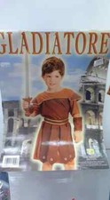 Costume carnevale Bambino  GLADIATORE TAGLIA  M   5/7 ANNI  
