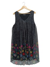 Abito casual donna Desigual XXL multicolore fantasia floreale colorato