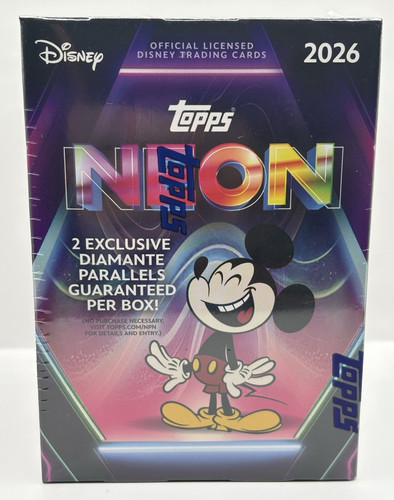 Topps neon 2026 disney - neon,