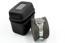 Custodia Orologi Tessuto Nero