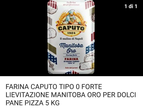 Farina manitoba caputo 5kg - farina,