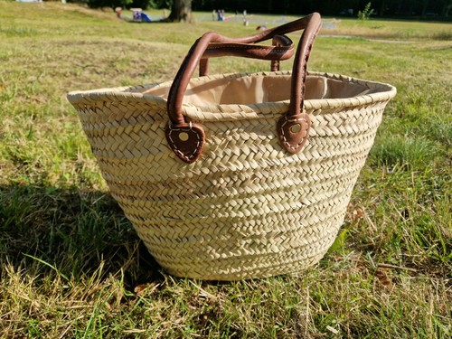 Borsa cestino rafia paglia
