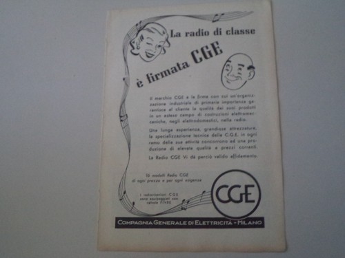 Advertising pubblicità 1952 - advertising,