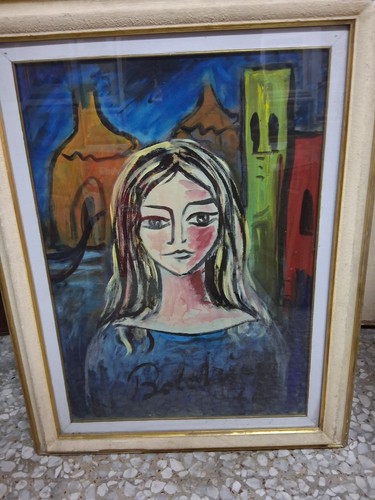 Gustavo boldrini olio su - gustavo,