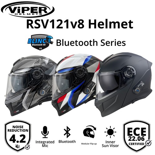 Casco moto viper - viper, v8