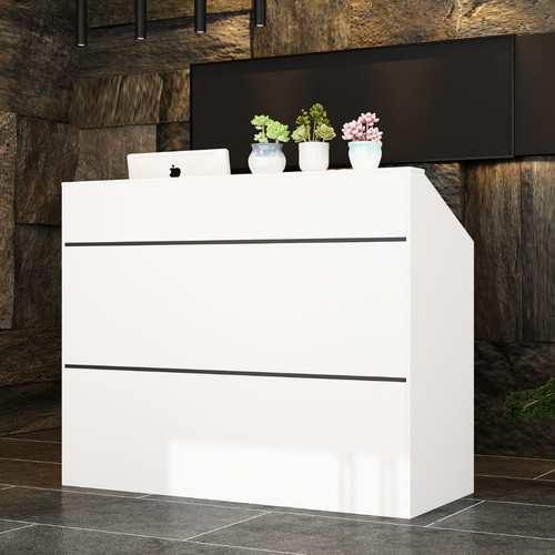 Scrivania reception moderna