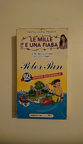 Vhs peter pan mille una - peter, e