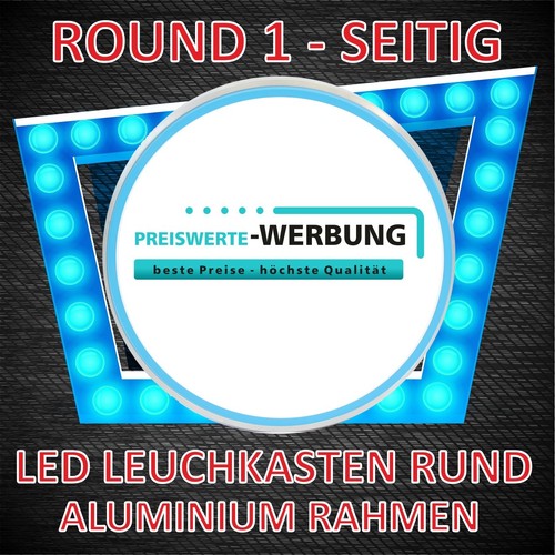 Targa luminosa led rotonda - , 1