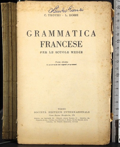 Grammatica francese truchi - grammatica,