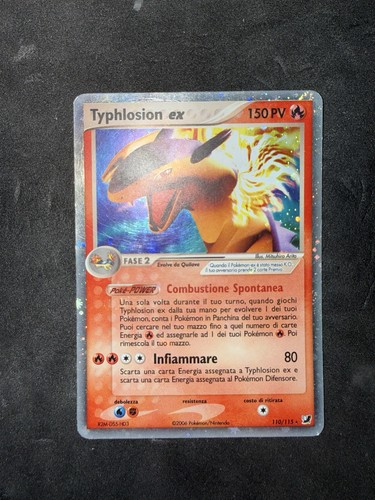Typhlosion holo - 110),