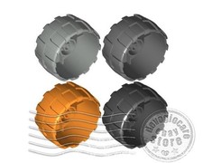 LEGO 2515 Ruota Plastica dura