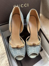 Gucci Denim GG Delav/Nappa