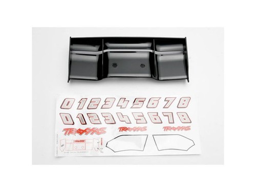 Ala posteriore traxxas nera - traxxas,