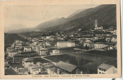 Clusone panorama dal monte - ,