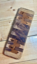 Tagliere per salumi in legno modello unico misto legno fine grana ondulata