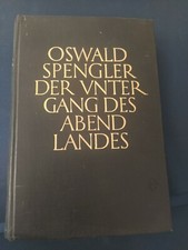OSVALD SPENGLER DER VNTER GANG