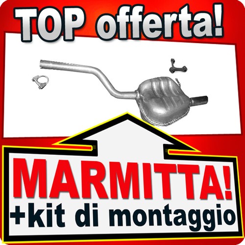 Silenziatore posteriore per - silenziatore,