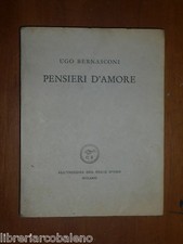 UGO BERNASCONI - PENSIERI