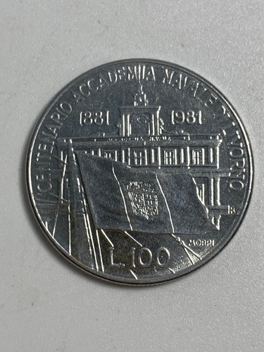 Italy 100 lire coin - lire,