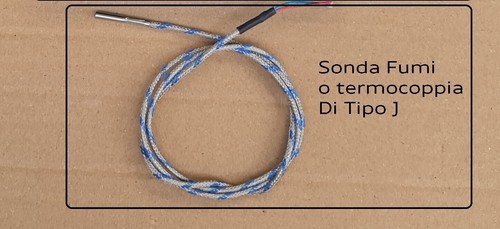 Sonda temperatura fumi - sonda,