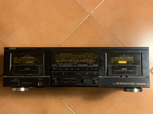 Registratore cassette doppia - registratore, a