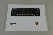 Manuale uso porsche radio - d'uso,
