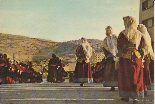 Cartolina rarissima costumi - cartolina,
