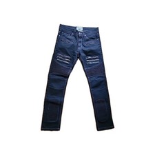 Pantalone denim nero uomo