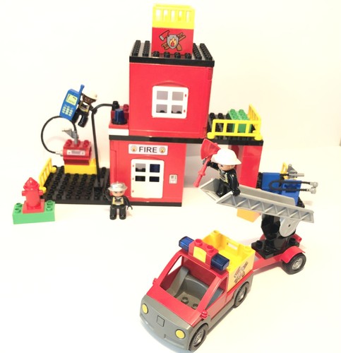 Lego duplo fire 4664 stazione - lego,