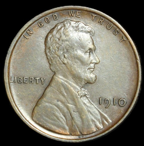 1910 lincoln cent - 1910, bn