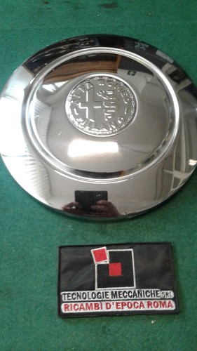 Borchia coppa ruota inox - coppa, alfa