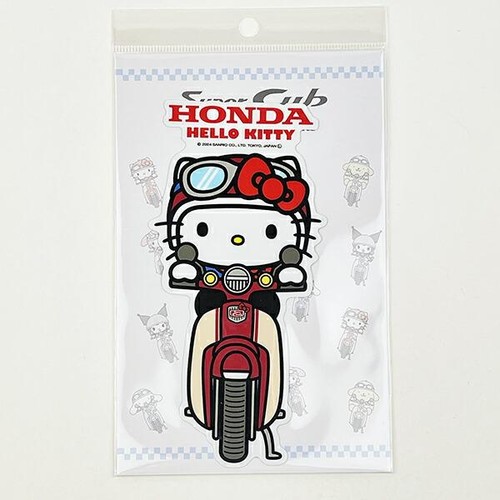 Adesivo hello kitty honda - kitty, x