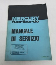 Manuale di servizio cod. 90/86121 per motori Mercury elettrici nautica accessori